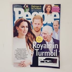 🍭7/$15 People Magazine March 2024 Royals in Turmoil